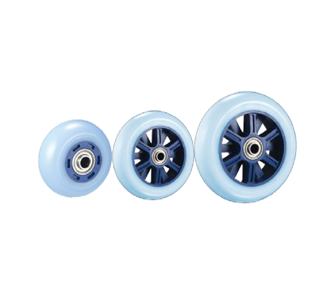 HI-Elastic Polyurethane Plastic center Wheels